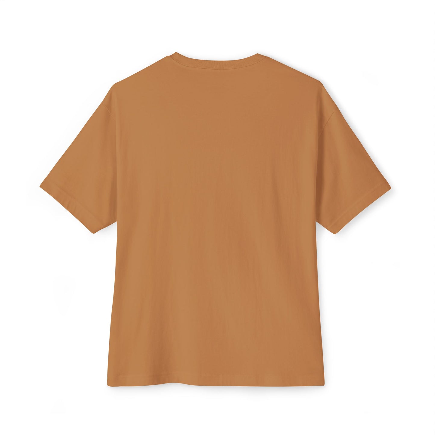 Unisex Oversized Boxy Tee with Coffee Quote - Cozy Streetwear, Casual Everyday Style!